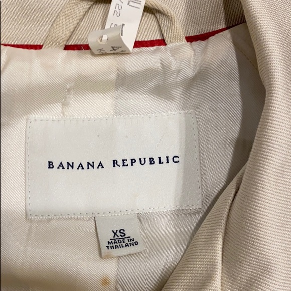 Banana Republic Short Trench Jacket - Picture 3 of 6